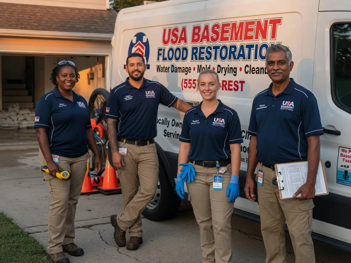 Basement Flood Cleanup company in Corinne, WV